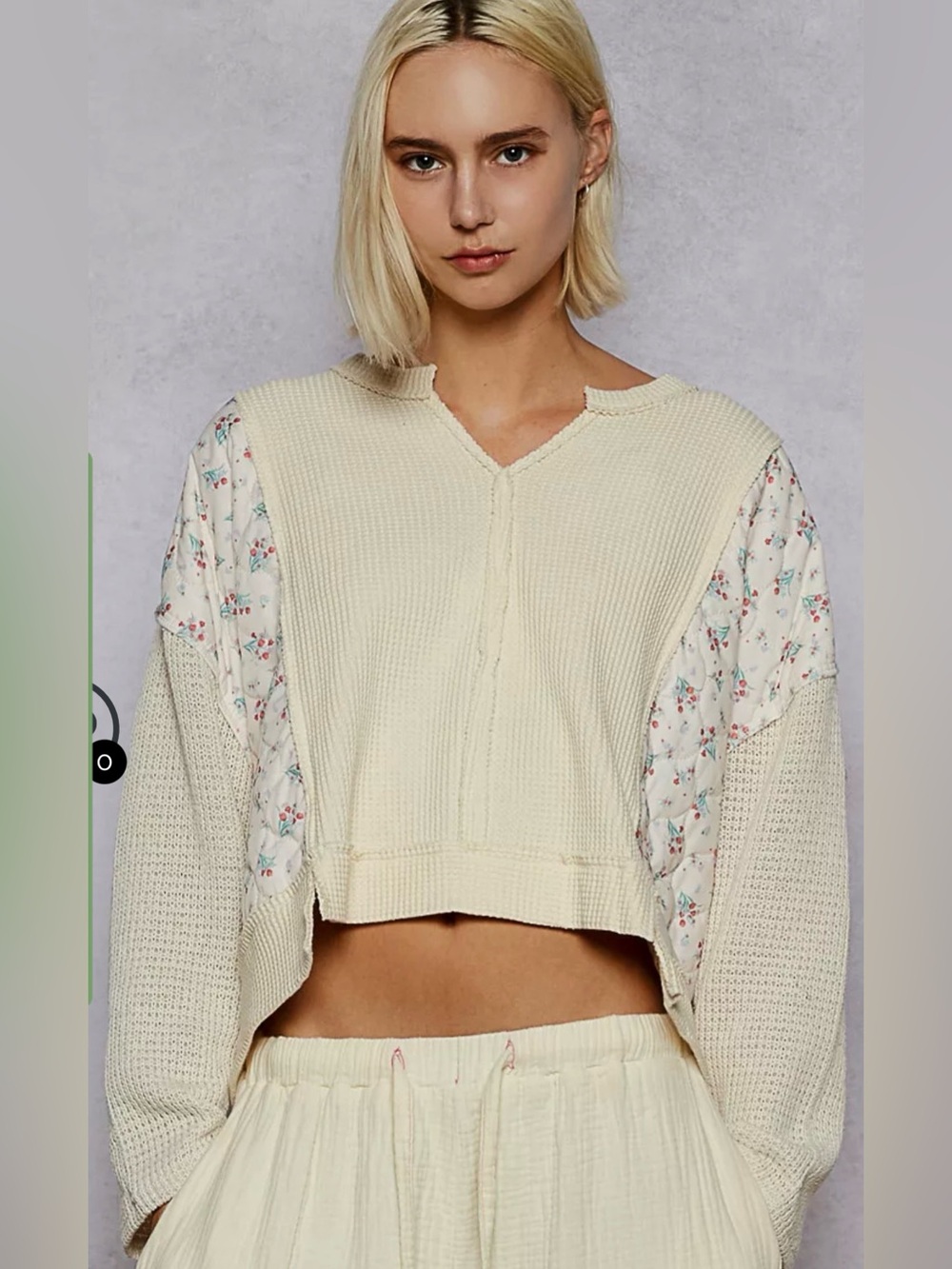 189🌟 POL Mix n Match Quilted Floral and Thermal Knit